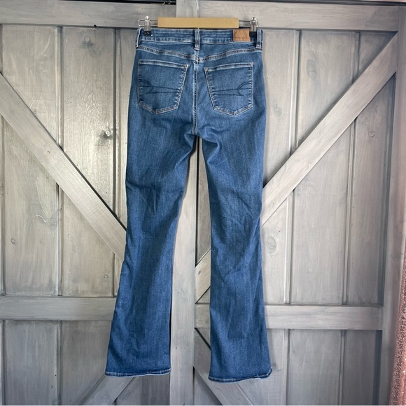 American Eagle High rise skinny kick boot next level stretch 6r - Picture 4 of 10